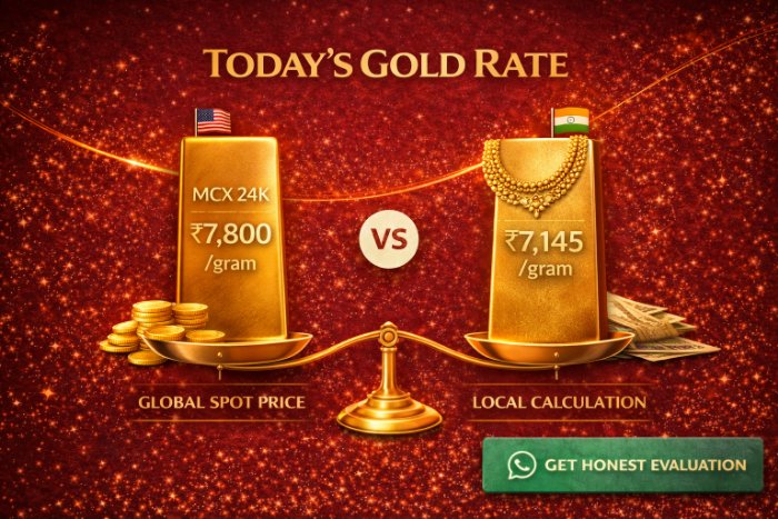 Gold rate in Chennai today