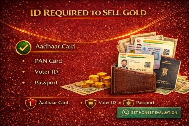 Documents needed to sell gold